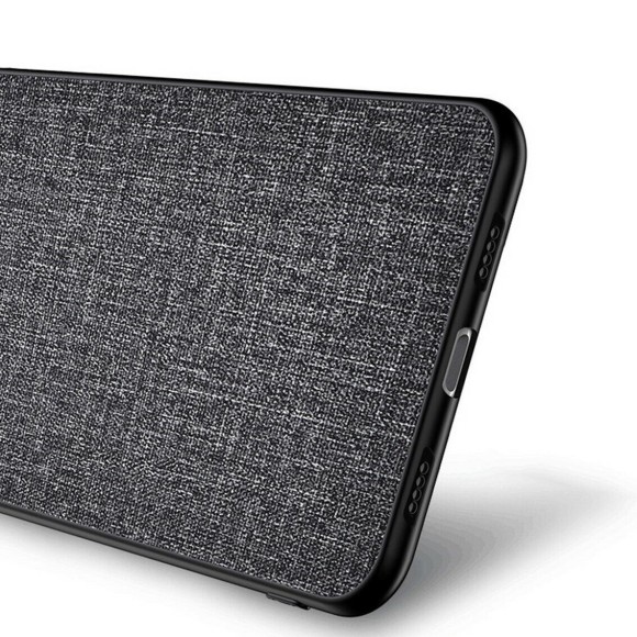 Чехол с тканевой текстурой PC+TPU для Google Pixel 7 (серый) Чехол с тканевой текстурой PC+TPU для Google Pixel 7 (серый)