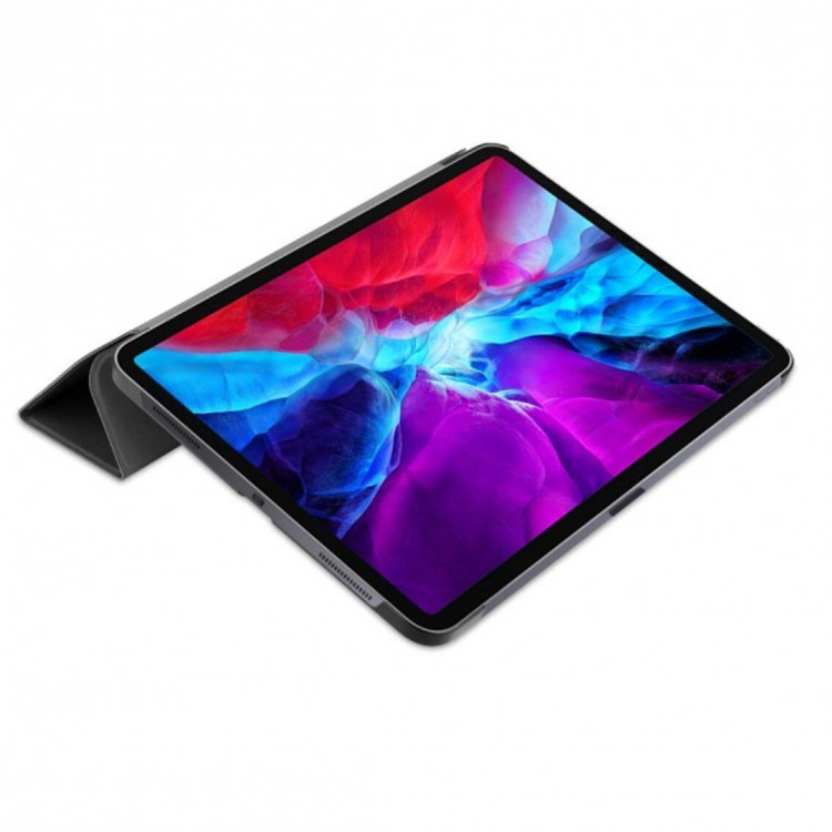 Чехол Smart для iPad Pro 12.9 дюйма (2022, 2021, 2020, 2018) (черный)