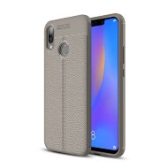 Чехол-накладка Litchi Grain для Huawei Nova 3i / P Smart+ (Plus) (серый) Чехол-накладка Litchi Grain для Huawei Nova 3i / P Smart+ (Plus) (серый)