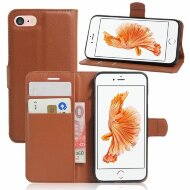 Чехол с визитницей для iPhone 7 / iPhone 8 / iPhone SE (2020) / iPhone SE (2022) (коричневый) Чехол с визитницей для iPhone 7 / iPhone 8 / iPhone SE (2020) / iPhone SE (2022) (коричневый)