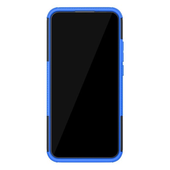 Чехол Hybrid Armor для Huawei Nova 5i Pro / Mate 30 Lite (черный + голубой) Чехол Hybrid Armor для Huawei Nova 5i Pro / Mate 30 Lite (черный + голубой)