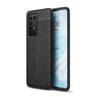 Чехол-накладка Litchi Grain для Huawei P40 Pro (черный) Чехол-накладка Litchi Grain для Huawei P40 Pro (черный)