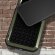 Гибридный чехол LOVE MEI для iPhone 13 Pro Max (темно-зеленый)