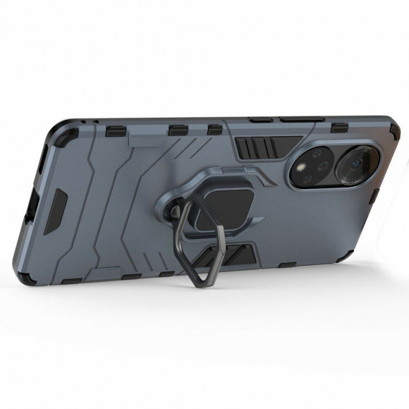 Чехол Armor Ring Holder для Honor 50 (темно-синий) Чехол Armor Ring Holder для Honor 50 (темно-синий)