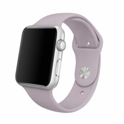 Спортивный ремешок для Apple Watch 42 и 44мм (фиолетовый)