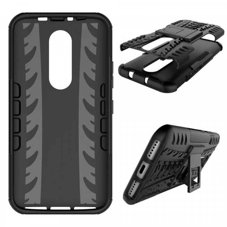 Чехол Hybrid Armor для Motorola Moto M (черный)