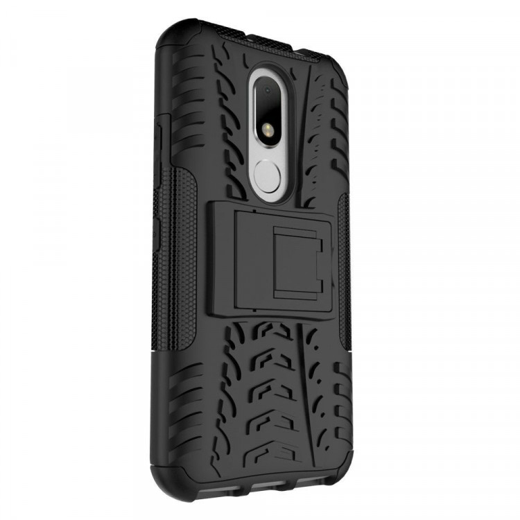 Чехол Hybrid Armor для Motorola Moto M (черный)