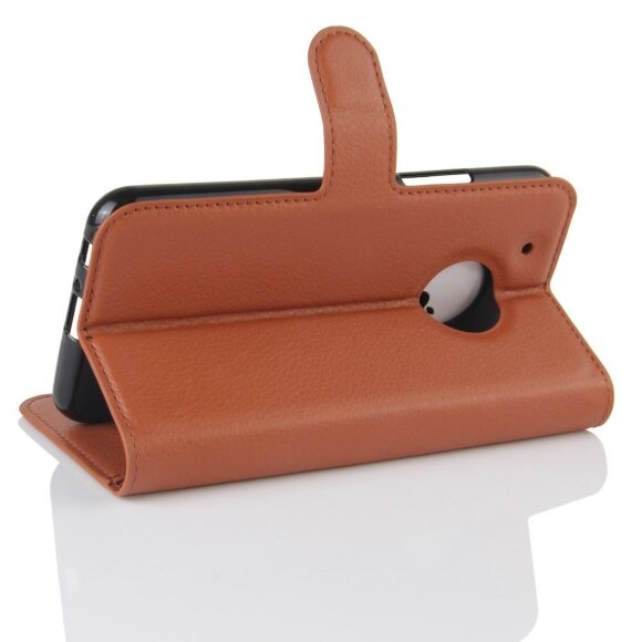 Чехол с визитницей для Motorola Moto G5 Plus (коричневый) Чехол с визитницей для Motorola Moto G5 Plus (коричневый)