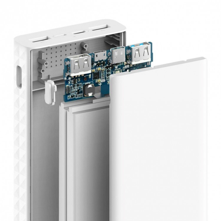 Внешний аккумулятор Xiaomi ZMI QB821 Aura Power Bank 20000mAh (белый)