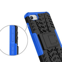 Чехол Hybrid Armor для Lenovo ZUK Z2 (черный + голубой)