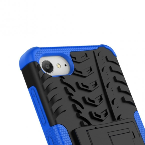 Чехол Hybrid Armor для Lenovo ZUK Z2 (черный + голубой) Чехол Hybrid Armor для Lenovo ZUK Z2 (черный + голубой)