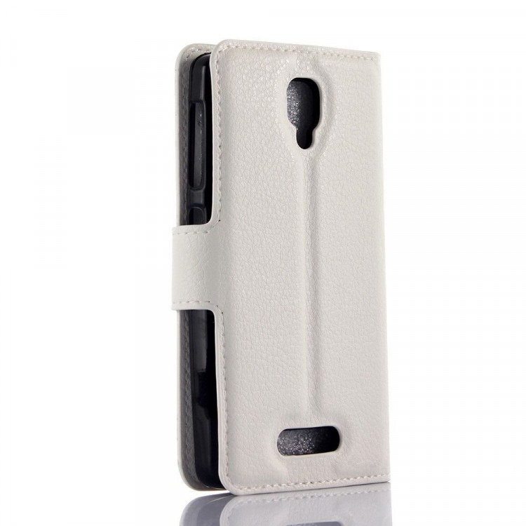 Чехол с визитницей для Lenovo A1000 (белый)