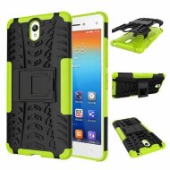 Чехол Hybrid Armor для Lenovo Vibe S1 (черный + зеленый) Чехол Hybrid Armor для Lenovo Vibe S1 (черный + зеленый)