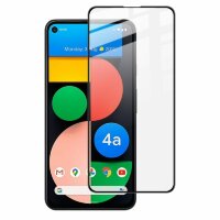 Защитное стекло 3D для Google Pixel 4a 5G (черный)
