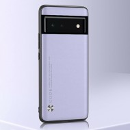 Чехол из искусственной кожи для Google Pixel 6 Pro (светло-фиолетовый) Чехол из искусственной кожи для Google Pixel 6 Pro (светло-фиолетовый)