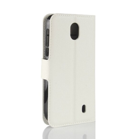 Чехол с визитницей для Nokia 1 (белый)