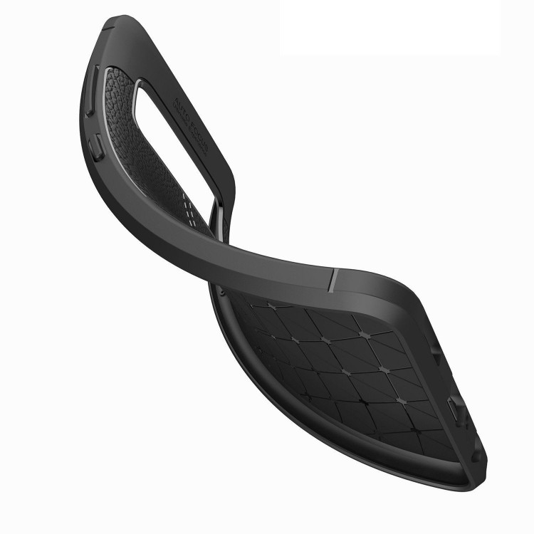 Чехол-накладка Litchi Grain для ASUS Zenfone AR ZS571KL (серый)