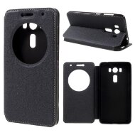 Чехол с окном для ASUS ZenFone 3 Deluxe ZS550KL (черный) Чехол с окном для ASUS ZenFone 3 Deluxe ZS550KL (черный)