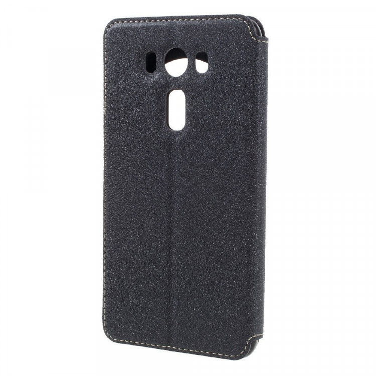 Чехол с окном для ASUS ZenFone 3 Deluxe ZS550KL (черный)