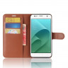 Чехол с визитницей для ASUS ZenFone 4 Selfie ZD553KL (коричневый)