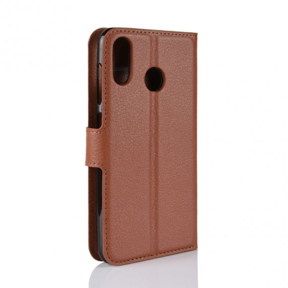 Чехол с визитницей для Asus ZenFone Max (M1) ZB555KL (коричневый)