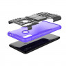 Чехол Hybrid Armor для ASUS Zenfone Max (M2) ZB633KL (черный + фиолетовый)