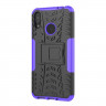 Чехол Hybrid Armor для ASUS Zenfone Max (M2) ZB633KL (черный + фиолетовый)