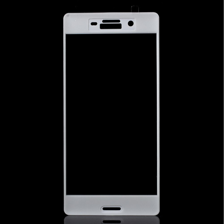 3D - Защитное стекло для Sony Xperia X (белый)