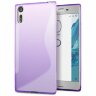 Нескользящий чехол для Sony Xperia XZ / XZs (фиолетовый)