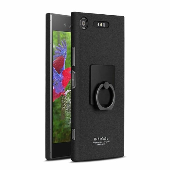 Чехол iMak Finger для Sony Xperia XZ1 (черный) Чехол iMak Finger для Sony Xperia XZ1 (черный)