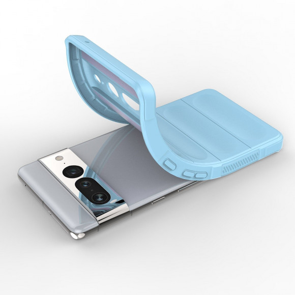 Чехол Magic Shield для Google Pixel 7 Pro (темно-красный)