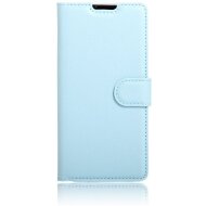 Чехол с визитницей для ZTE MAX XL  (голубой)