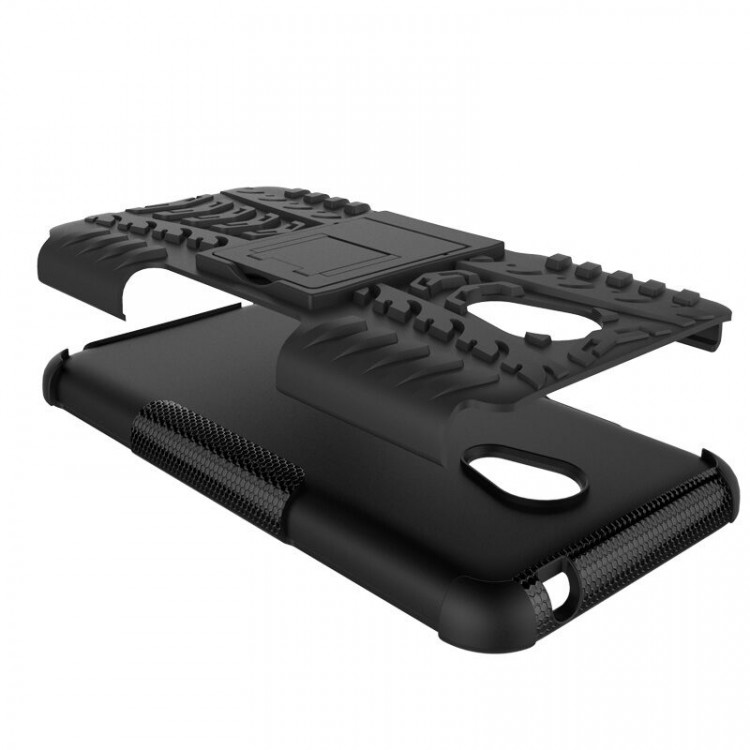 Чехол Hybrid Armor для Meizu M3 / M3s (черный)