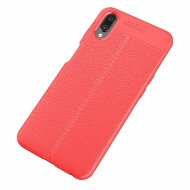 Чехол-накладка Litchi Grain для Meizu E3 (красный)