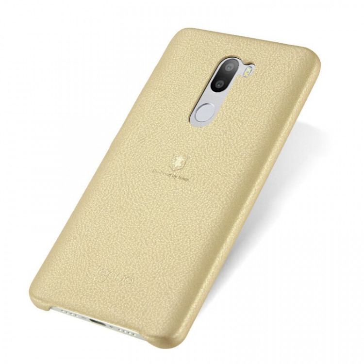 Кожаная накладка LENUO для Xiaomi Mi5S Plus (золотой)
