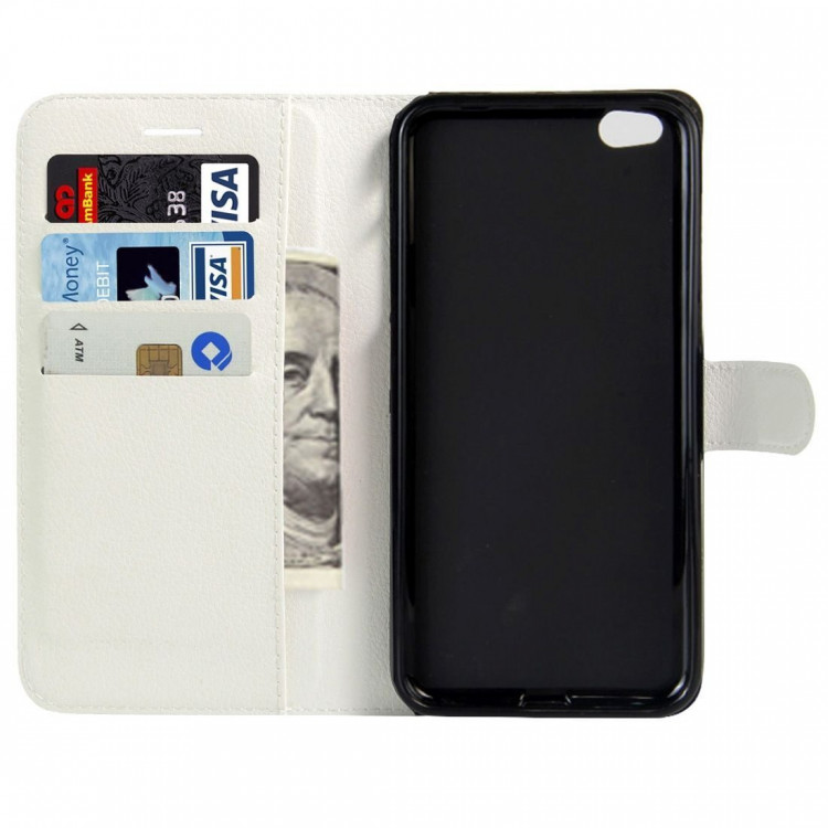 Чехол с визитницей для Xiaomi Mi5C (белый)