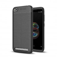 Чехол-накладка Litchi Grain для Xiaomi Redmi 5A (черный) Чехол-накладка Litchi Grain для Xiaomi Redmi 5A (черный)