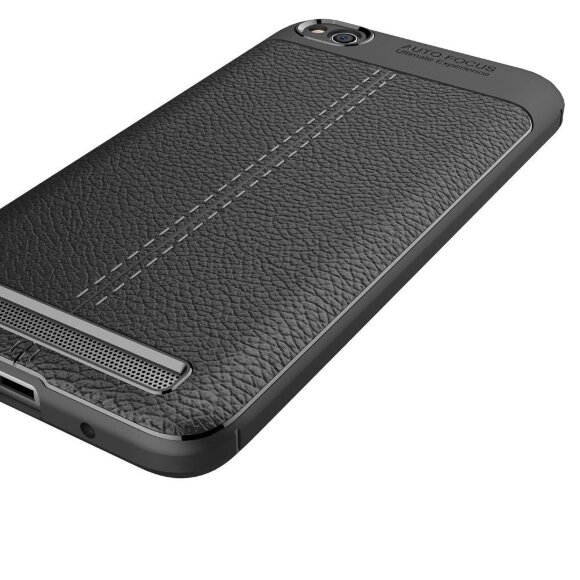 Чехол-накладка Litchi Grain для Xiaomi Redmi 5A (черный) Чехол-накладка Litchi Grain для Xiaomi Redmi 5A (черный)