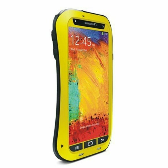 Гибридный чехол LOVE MEI для Samsung Galaxy Note 3 (желтый)