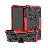 Чехол Hybrid Armor для Samsung Galaxy A7 (2018) (черный + красный) Чехол Hybrid Armor для Samsung Galaxy A7 (2018) (черный + красный)
