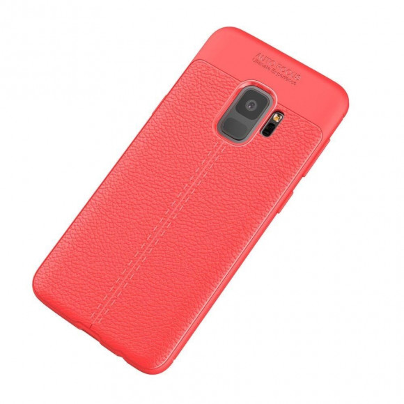 Чехол-накладка Litchi Grain для Samsung Galaxy S9 (красный) Чехол-накладка Litchi Grain для Samsung Galaxy S9 (красный)