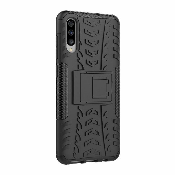 Чехол Hybrid Armor для Samsung Galaxy A70 (черный)