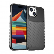 Чехол-накладка Thunder Series для iPhone 15 Plus (черный) Чехол-накладка Thunder Series для iPhone 15 Plus (черный)