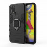 Чехол Armor Ring Holder для Samsung Galaxy M31 (черный)