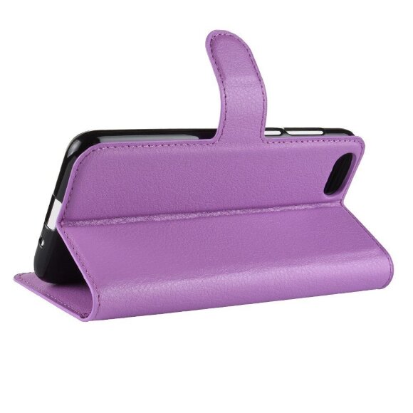 Чехол с визитницей для Huawei Y5 Prime (2018) / Y5 lite (2018) / Huawei Honor 7A (DUA-L22) Российская версия (фиолетовый)