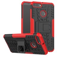 Чехол Hybrid Armor для Huawei Y9 (2018) / Enjoy 8 Plus (черный + красный) Чехол Hybrid Armor для Huawei Y9 (2018) / Enjoy 8 Plus (черный + красный)