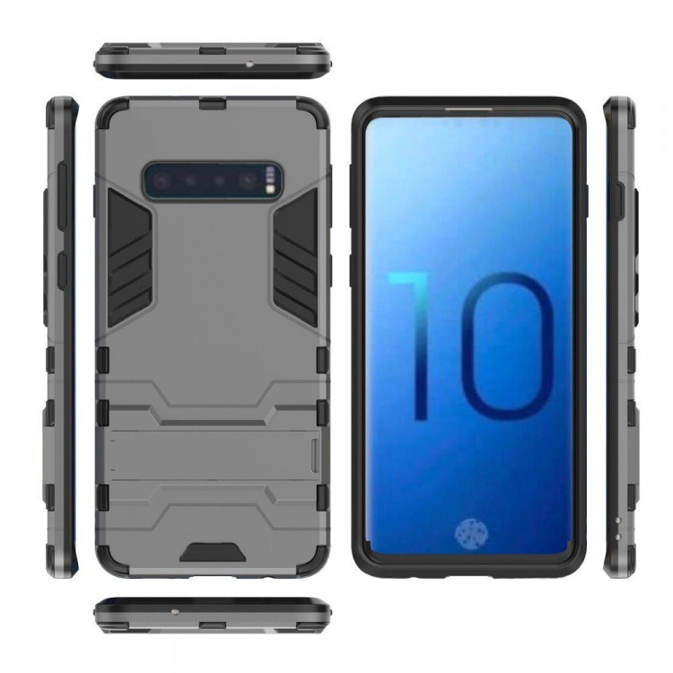 Чехол Duty Armor для Samsung Galaxy S10 (серый)