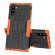 Чехол Hybrid Armor для Samsung Galaxy Note 10 (черный + оранжевый)