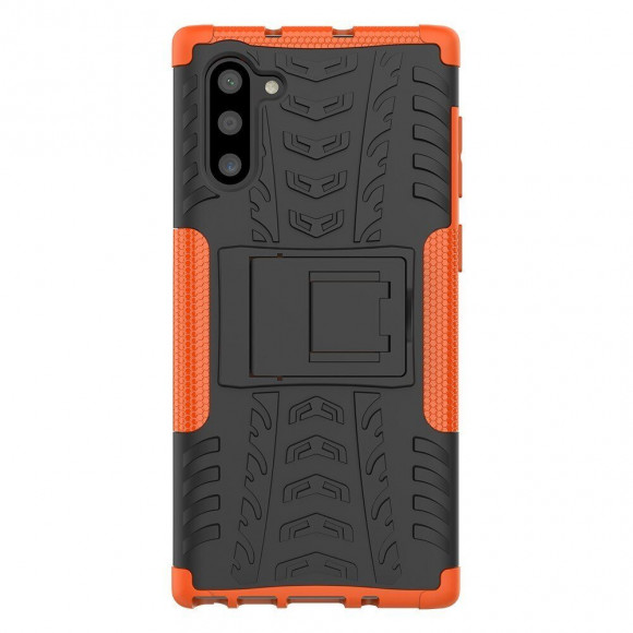 Чехол Hybrid Armor для Samsung Galaxy Note 10 (черный + оранжевый) Чехол Hybrid Armor для Samsung Galaxy Note 10 (черный + оранжевый)