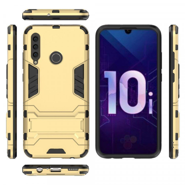 Чехол Duty Armor для Huawei P Smart+ (Plus) 2019 / Enjoy 9s / Honor 10i (золотой)